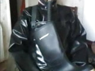 Foreplay in rubber.