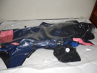 Mar 12 2023 - VacPacked in slvrbrboy&#039;s blue coveralls with my PVC aprons &amp; lead aprons