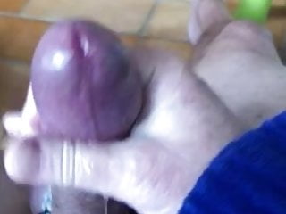 Again delicious cum out of my cock
