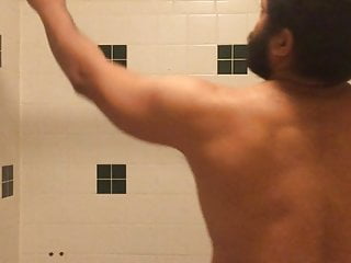 filming myself showering and washing my hair
