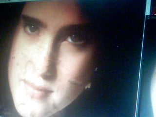 Coming on Jennifer Connelly&#039;s Face