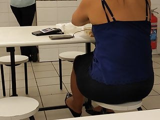 delicious milf at lunch