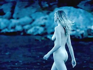 Gaia Weiss Nude Scene from &#039;Vikings&#039; On ScandalPlanet.Com