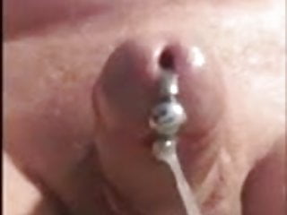 Dripping pre-cum from a prostate