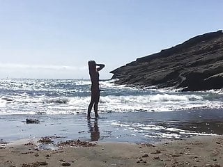 Boy nude in beach Maspalomas