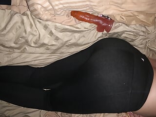 Masturbating Wearing My Cousin&#039;s Tight Yoga Pants