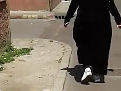 Arab big ass street walking