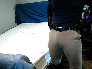 Erection In Tight Riding Breeches.