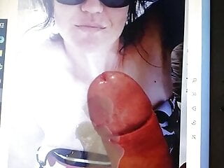 Cumtribute for a milf and a friend cock