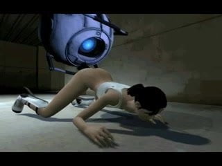 Wheatley Fucks The Out Of Chell From Portal 2 - Chell, Fucks 2, Wheatley -  MobilePorn