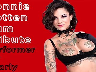 Bonnie Rotten Pornstar Cum Tribute(Cum on video - CoV)