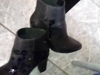 cum on ankle boots girlfriend