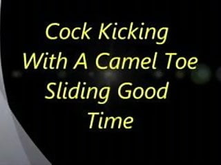 Cock Kicking With a Camel Toe Sliding Good Time Preview