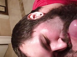 Bearded CUB sucking