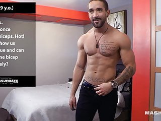 Straight French Canadian Muscle Hunk &amp; His Webcam Solo