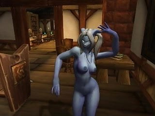 Warcraft - Two Dancing Draenei