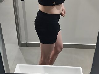Sexy body of a young crossdresser