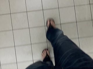 shopping and showing off my sexy feet