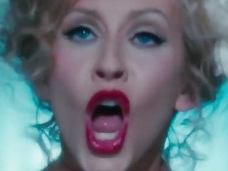 Christina Aguilera Tongue loop #1
