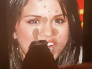 Selena Gomez Covered in cum Tribute