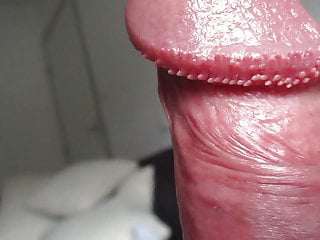 My cock and balls in close up with cum 