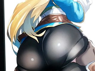 Zelda&#039;s butt gets a load