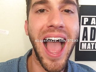 Mouth Fetish - Adam Mouth Video 3