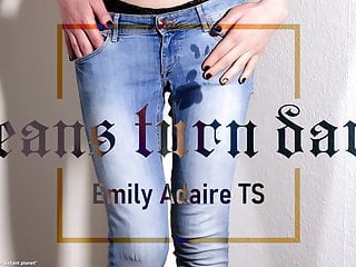 Trailer trans girl pisses jeans emily...