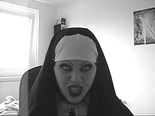 Evil, Webcam, Funny, Nun