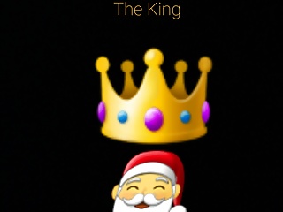 Hot king in sexy christmas man...