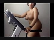 Nude Sista exercise Treadmill Pt. 2