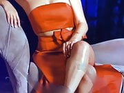 Selena Gomez Cum Legs and Heels