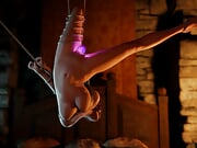 Triss in Shibari Suspension Is Fucked with a Magical Cristal