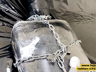 Layered, Vibrator, Wrapped, Mummification Bondage