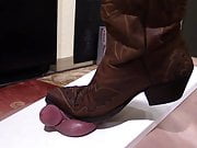 Ballbusting CBT Cock Stomping in Cowgirl Boots