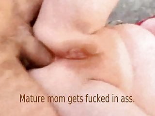 Mature mom gets ass fucked hard...