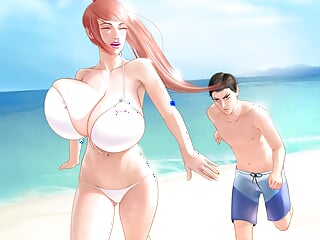 Beach sex with Samantha and Sarah breast Milking lactation outside seaside - Prince of Suburbia Chapter 28