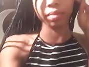 Black Girl Showing Boobs