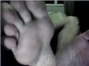 Straight guys feet on webcam #593
