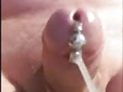 Dripping pre-cum from a prostate