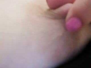 Playing with my nipple