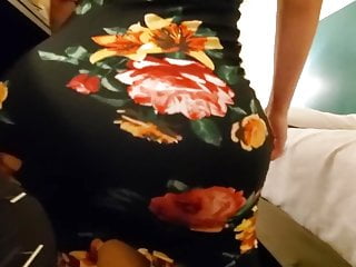 Big booty slut in tight dress...