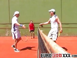 Young Euro Guys Fucking Hard After Their Tennis Match