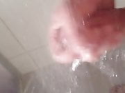 unter der dusche gewichst 