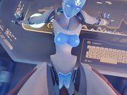 (Overwatch) Fucking Echo missionary style