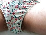 White & Green Cotton Knickers 3