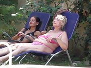 Hot girl fisting a mature lesbian mother