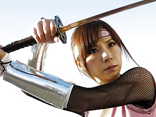 Japanese ninja, Sumire Matsu got fucked and became slave, un