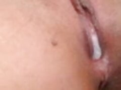 Creampied hotwife pov close-up