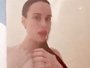 Maria F0rque totally naked un shower 